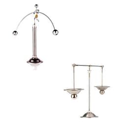 Sunnytech Steel Balance Toy Weightlifter Kinetic Art Balance Toy Balancing Decompressive Science Psychology Home Offic Decor Desk Decor Toy WJ049-WJ153