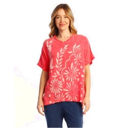 Jess & Jane Mineral Washed Gauze Top - M92