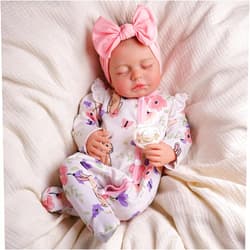 BABESIDE Lifelike Reborn Baby Dolls - 20 Inch-Soft Body Realistic-Newborn Baby Dolls Sleeping Girl Real Life Dolls with Clothes and Toy Accessories Gift for Kids Age 3+