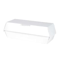 Southern Champion Tray 0713 Paperboard Regular Hot Dog Clamshell Container, 6-1/8