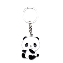 ODETOJOY Panda Keychain Charm for Girls Panda Keyring Gift Key Chains Panda Bear Winter Olympic China Souvenir