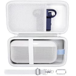co2CREA Hard Travel Case Replacement for Bose New SoundLink Flex 2nd Gen/Bose SoundLink Flex Bluetooth Portable Speaker (Fog Grey Case)