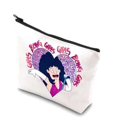 TSOTMO TV Show Inspired Makeup Bag TV Show Merchandise Cartoon Lover Zipper Pouch Bag Cartoon Style Gift(GIRLS BEING)