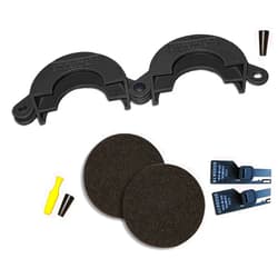 Generic Drum Lock Safety Clamp, Starter Kit, Black, Solid Lockout/Tagout