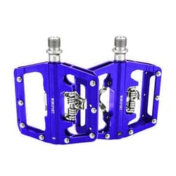 Wowsport MTB Clipless Pedals for Ultimate Performance with Dual-Sided SPD Engagement