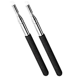 SIJIANKE2 Pack Telescopic Teachers Pointer,Teaching Pointer,Hand Pointer Extendable Telescopic Retractable Pointer Classroom Whiteboard Pointer Handheld Presenter