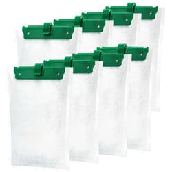 Xbbwmrs 8 Count Medium Filter Cartridges Compatible with Tetra Whisper Bio-Bag Filters Medium Replacement Filter Cartridges for Whisper ReptoFilter and 10i IQ10 PF10 Power Filters -Ready to Use