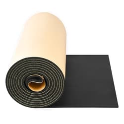 Dojobkinb Sound Deadening Material for Cars 157mil 4mm 18sqft Adhesive Automotive Sound Dampening Foam Mat Soundproof Deadener Closed Cell Foam Noise Reducing and Heat Insulation for Vehicle Van Truck - 1 Roll