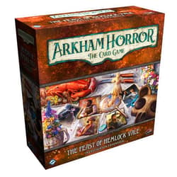 Fantasy Flight Games Arkham Horror The Card Game The Feast of Hemlock Vale Investigator Expansion - Face Unknown Terrors! Lovecraftian Cooperative LCG, Ages 14+, 1-4 Players, 1-2 Hr Playtime, Made by Fantasy Flight Games