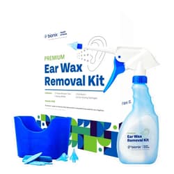 Bionix – Earwax Removal Kit, Helps Remove Wax Buildup, For Safe Earwax Removal, Comfortable, Convenient & Easy-to-Use, Ideal for Healthcare Consumers, Flexible (17 Piece Kit), 702