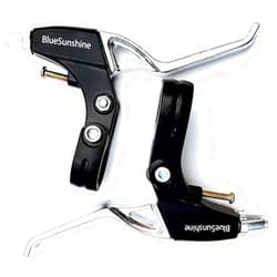 WIROJ BlueSunshine 1 Pair Universal Full Aluminum Alloy Bicycle Brake Handle Mountain Road Bike Brake Lever 2.2cm Diameter