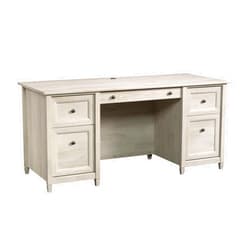 Sauder Edge Water Executive Desk, Chalked Chestnut, 65