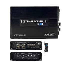 Audio To Go Transcend Series 1000w Class-D Mono Subwoofer Amplifier -TS1000.1D