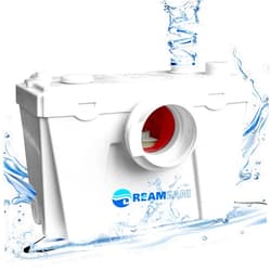 Dreamsani Macerator Pump,500WMacecrating Toilet Pump for Basement with 4 Water Connections for Macerating Toilet,Cooking Sink,Laundry