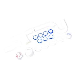 Oatey 39239 8 Stack DFU Capacity Installation Kit with Tubular Adapter Air Admittance Valve, 1.5 in. 20 Branch, White