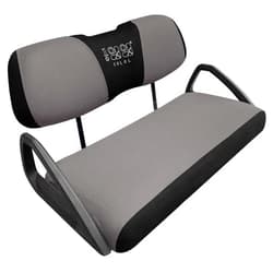 10L0L Golf Cart Seat Covers fit for Yamaha & Club Car Precedent Full Set for Front Seat