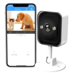 JOOAN Indoor Outdoor Camera Wireless, 1080P Home Security Camera for Baby/Pet Camera Indoor with 2-way Audio, Motion/Sound Detection, IP66 Waterproof, 24/7 SD Card Recording, Color Night, 2.4G WiFi