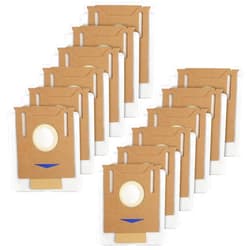 Ucoolbe 12 Pack Vacuum Dust Bags for Yeedi K781+ Vac Station, 2.5L Auto-Empty Replacement Dust Bag Fit for ECOVACS Deebot OZMO T8 AIVI T8 Max N8 Pro Plus N8 Pro DX93 DDX96 N10 Plus Robot Vacuum Cleaner