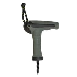 Hawk Jab Handle Easy-Grip Lightweight Hunting Tree Hook with Beefy T-Handle and Ultra-Sharp AugerTip Threads