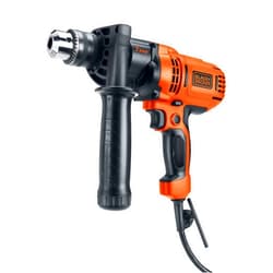 BLACK+DECKER 7.0 Amp 1/2 in. Electric Drill/Driver Kit (DR560) , Orange