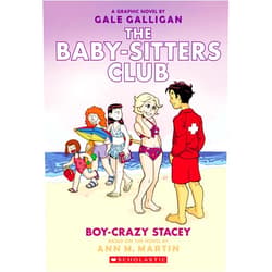By Gale Galligan (Adapter, Illustrator), Ann M. Martin (Author) Boy-Crazy Stacey: A Graphic Novel (The Baby-Sitters Club #7) (The Baby-Sitters Club Graphix)