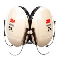 3M 95 Behind-The-Head Earmuffs Beige Peltor H6b/V