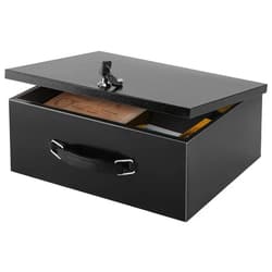 xydled Fire Resistant Safe Fire Safe Box with Key Lock for Home Office Security Storage for Valuables Documents,13.2