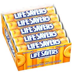 LIFE SAVERS Butter Rum Hard Candy Bulk, 1.14 ounce (20 Single Packs)