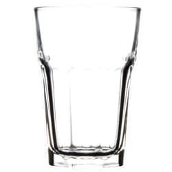 Gibraltar Libbey 15244 Gibraltar DuraTuff 14 oz Beverage Glass, SET OF 6 w/Signature Party Picks