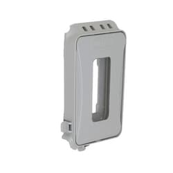 TAYMAC ML500 Single-Gang Mount 16-in-1 Flat Nonmetallic Weatherproof Vertical/Horizontal, 1-Pack, Gray