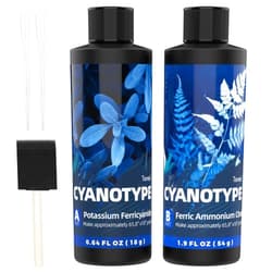 Tenee Cyanotype Sensitizer Set, Complete Cyanotype Kit for Sun Printing, Cyanotype Chemicals Kit for Cyanotype Dye Projects on Fabric and Paper, Ideal Cyanotype Sensitizer Kit for Beginners and Artists