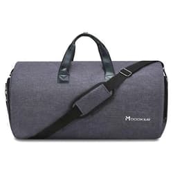 Modoker Carry on Garment Bags for Travel, Convertible Garment Duffel Bag with Shoulder Strap for Men Women- 2 in 1 Hanging Suitcase Suit Travel Bags
