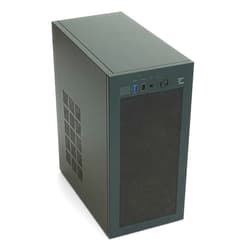 Zalman CUBIX Compact Mini Tower mATX PC Case, Heavy-Duty 0.8T Steel Chassis, Micro-ATX DTX ITX SFF SFX HTPC Small Form Factor Chassis with USB 3.0, 80mm Preinstalled Fan, Fits ATX PSU, Black