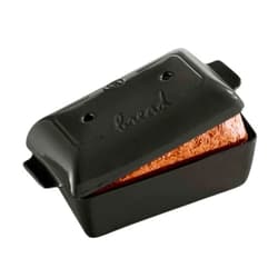 Emile Henry Charcoal Bread Loaf Baker, 11.02 x 5.12 x 4.72in