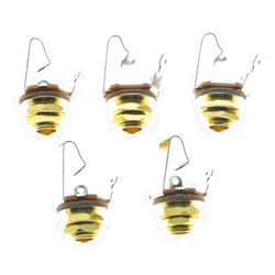 KAISH Gold Premium 5pcs Brass Material American Thread Audio 1/4