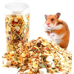 Generic Gourmet Hamster & Gerbil Food, Dry Food for Hamsters-Supports Healthy Digestion and Healthy Teeth Unique Edible Treats for Guinea Pigs, Hamsters, Gerbils