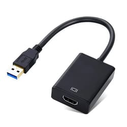 ELUTENG USB to HDMI Adapter USB 3.0/2.0 to HDMI 1080P Video Audio Converter USB Video Adapter USB A to HDMI Adapter Multiple for Desktop PC TV Compatible with Windows XP 7/8/ 8.1/10