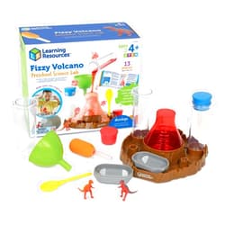 Learning Resources Fizzy Volcano - 13 Pieces, Ages 4+, Preschool Science Lab Kits, Experiments STEM Toys For Kids, Classroom Must Haves