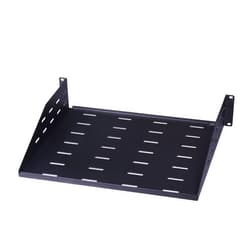 Rosewill 2U Universal Vented Rack Mount Server Shelf for 19 Inch Server Racks / Cantilever Server Cabinet Shelves 14 Inch 355mm Deep Black (RSA-2USHF02)