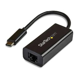 StarTech.com USB-C to Gigabit Ethernet Adapter, Thunderbolt 3 /4 Compatible, RJ45 LAN Network Converter, Windows & Mac