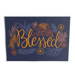 Stupell Industries Blessed Botanical Herb Flowers Wood Wall Art, Design by Taylor Shannon Designs