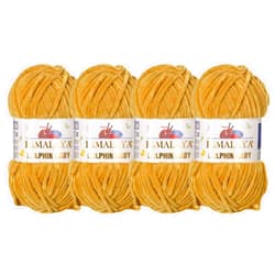 Himalaya Dolphin Baby (4-Pack) 4x100 gr Chenille Velvet Blanket amigurumi Yarn Super Bulky 524 yds (330)