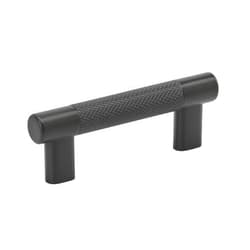 Amerock | Kitchen Cabinet Pull | Black Bronze | 3 in & -3/4 in (76 mm & 96 mm) Center-to-Center | Bronx | 1 Pack | Furniture Hardware | Cabinet Handle | Bathroom Drawer Pull