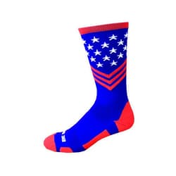 Boldfoot Socks Premium Quality Colorful Athletic Socks, Made in the USA - Large