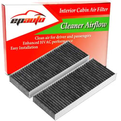 EPAuto CP553 (CF10553) Replacement for Premium Cabin Air Filter includes Activated Carbon