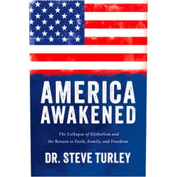 By Steve Turley (Author) America Awakened: The Collapse of Globalism and the Return to Faith, Family, and Freedom