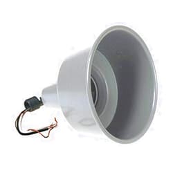 BELL Hubbell-Bell 5613-1 5613 Architectural Lamp Holder, 100 W, Par38, Die Cast Zinc, White