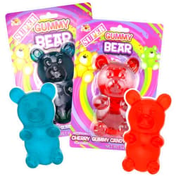 Needzo Giant Red Cherry Flavored Gummy Bear, Jumbo Chewy Candy Party Favors and Gag Gift, 5.29 Ounces, (Pack of 2)