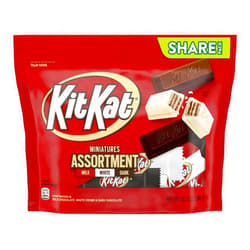 KIT KAT Miniatures Assortment Candy, Individually Wrapped, 10.1 oz Pack