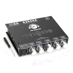 DAJUNGUO S350HS TPA3251 Bluetooth Power Amplifier Board with Subwoofer 2.1 Channel 220W×2+350W, 12V-38V Audio Power Amplifier Module with Treble and Bass Control,Black (S350HS)